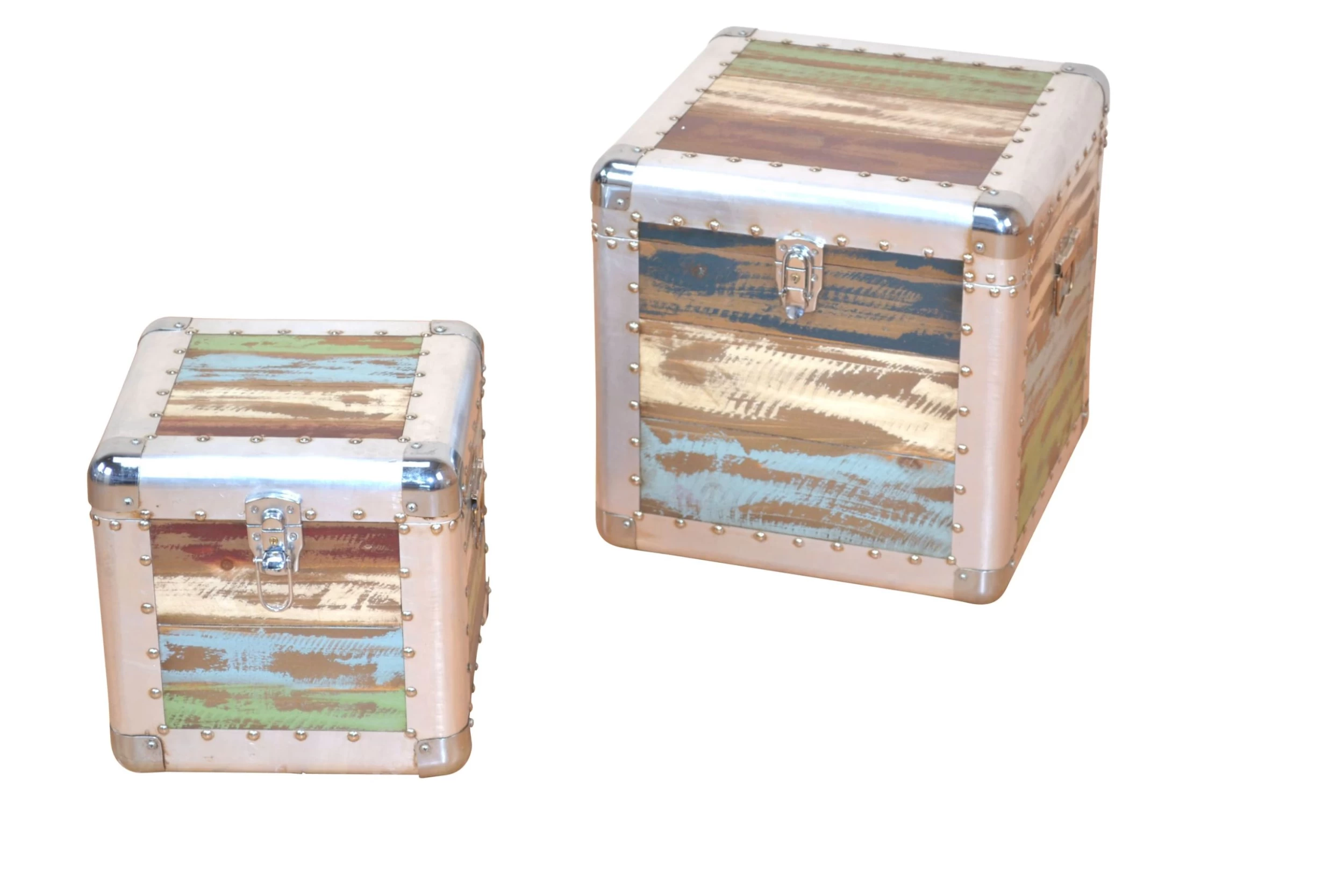 Truhen-Set 2-teilig "Aris" In Bunt