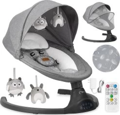 Babywippe LAMI, Dark Grey