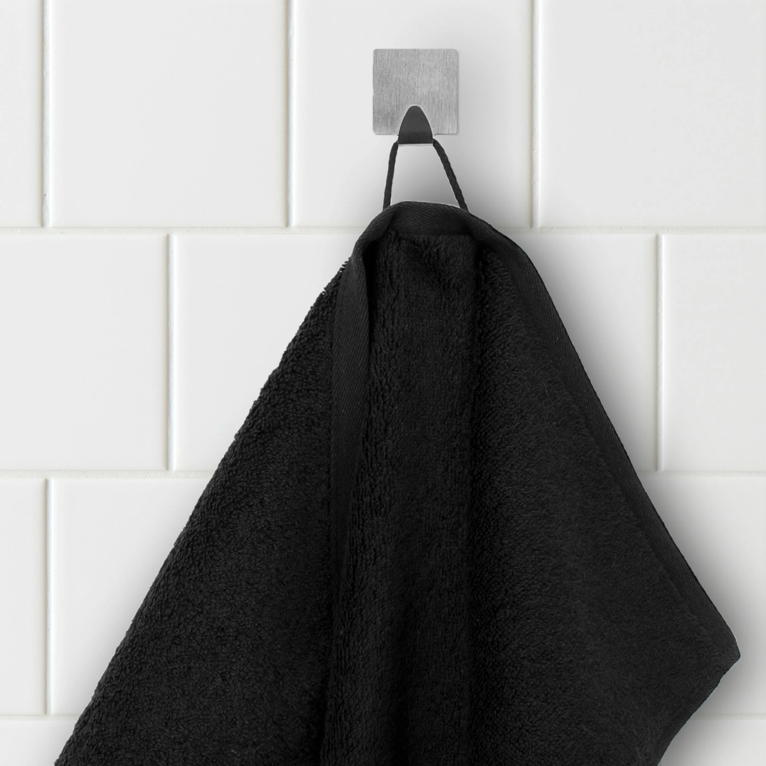 Duschtuch Crystal Collection Reihe In Black – Bild 2