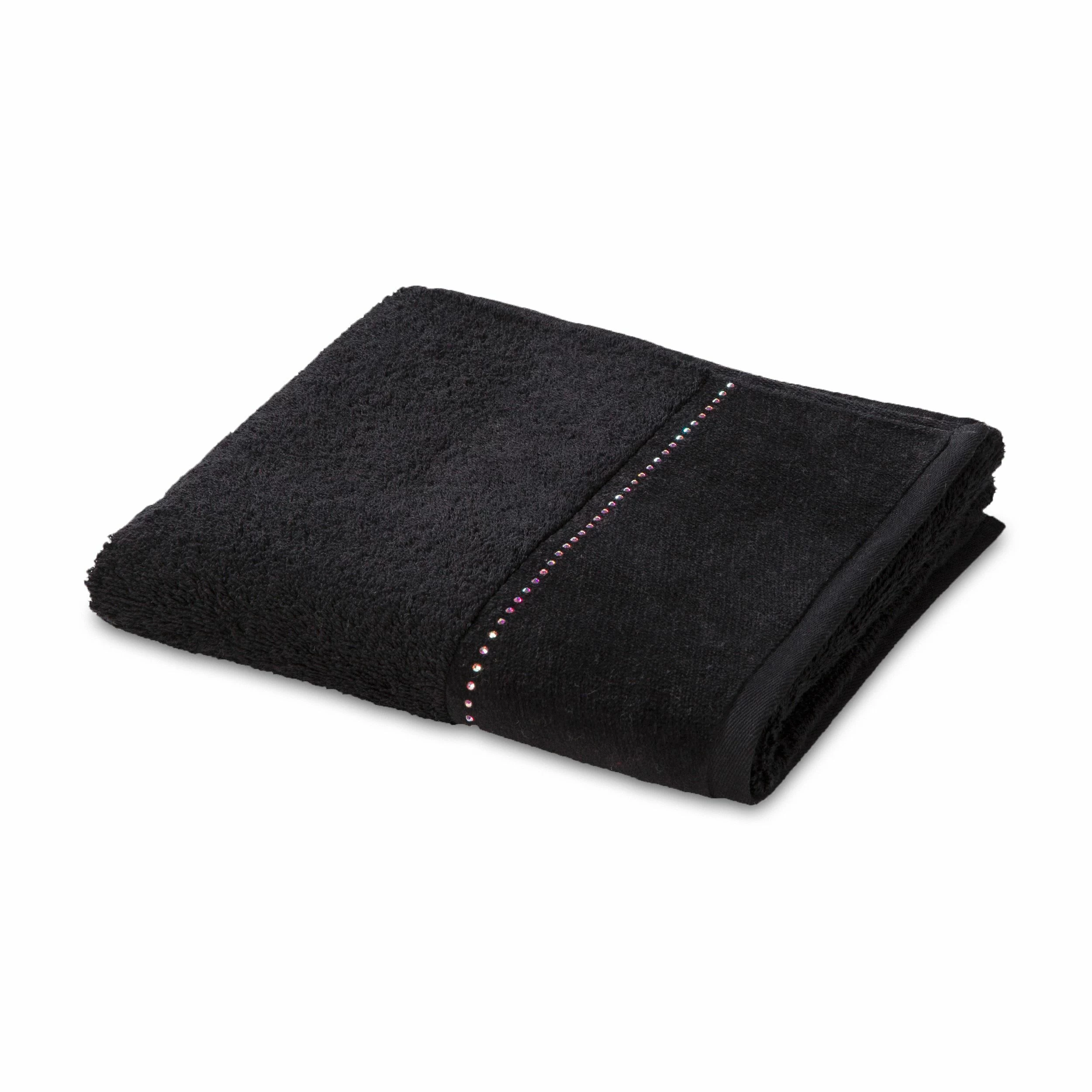 Duschtuch Crystal Collection Reihe In Black