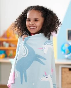 Strand- Und Badetuch Einhorn, 75 X 150 Cm Von Pötter