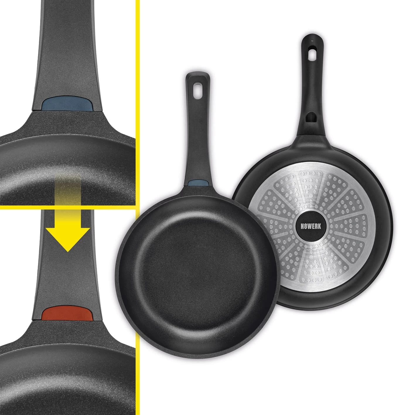 Aluguss-Pfanne In Schwarz – Bild 5