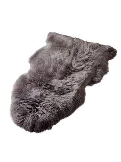 Native Schaffell In Grau - (L)110 X (B)60 Cm