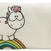 Nici Kissen Einhorn Theodor Aus Plüsch, Rechteckig 43x25cm (40112)