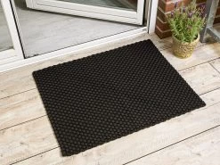 Outdoor Matte UNI Schwarz 72x92 Cm