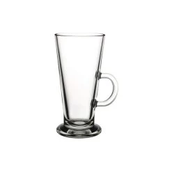Pasabahce 6x Kaffeeglas Mit Henkel In Transparent