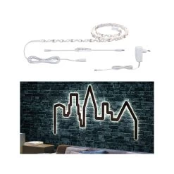Paulmann LED-Streifen FlexLED 3D Basisset Warmw. 1,5m Leuchtschrift Selber Machen In Wei
