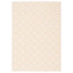 In & Outdoor Teppich Valencia Fliesenoptik In Beige