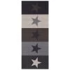 Küchenläufer Teppich Trendy Modern Stars In Antraciet