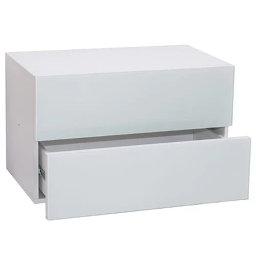 Schubladencontainer "Atlanta" In Weiß - (B) 55 X (H) 34 X (T) 38cm – Bild 2