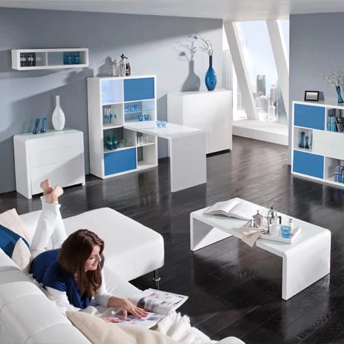 Schubladencontainer "Atlanta" In Weiß - (B) 55 X (H) 34 X (T) 38cm – Bild 3