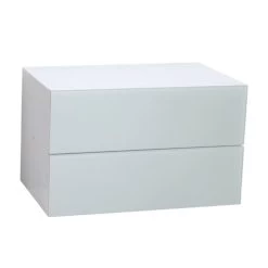 Schubladencontainer "Atlanta" In Weiß - (B) 55 X (H) 34 X (T) 38cm