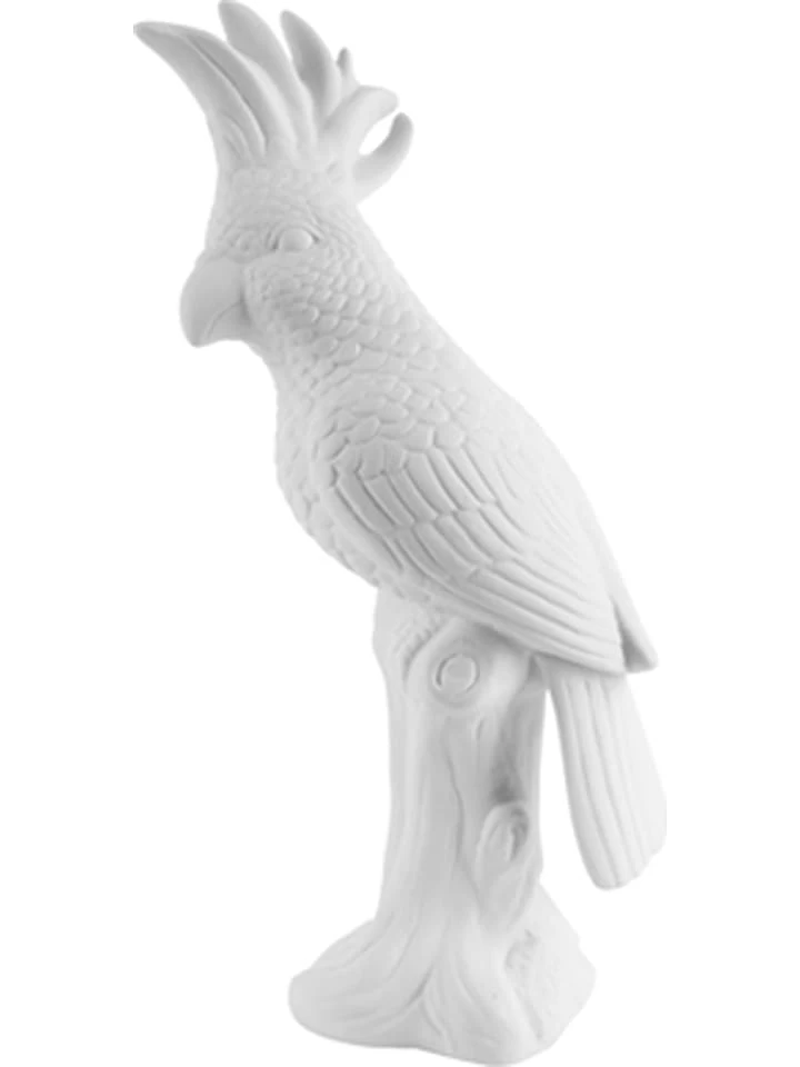 PRESENT TIME Dekofigur "Cockatoo" In Weiß - (H)28 Cm