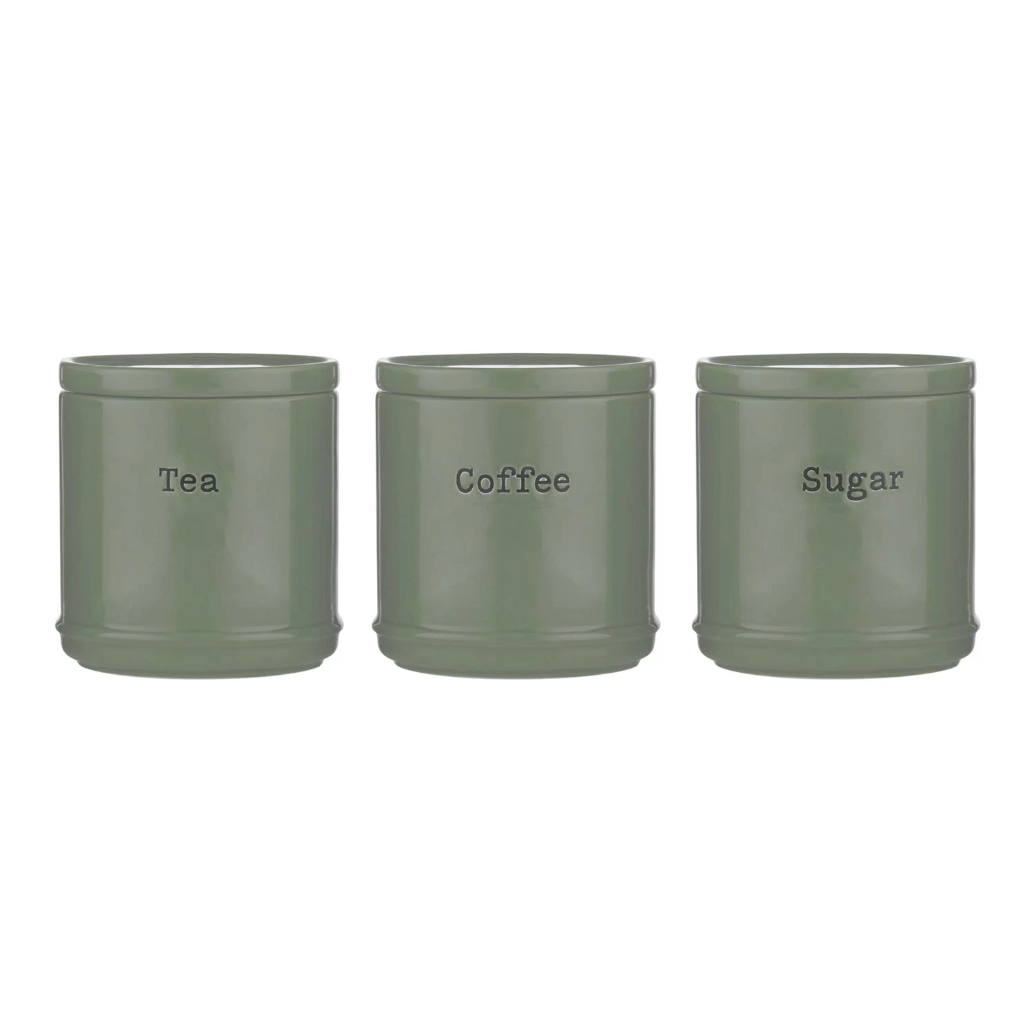 ACCENTS Vorratsdosen, 3er Set, Salbeigrün, 750 Ml