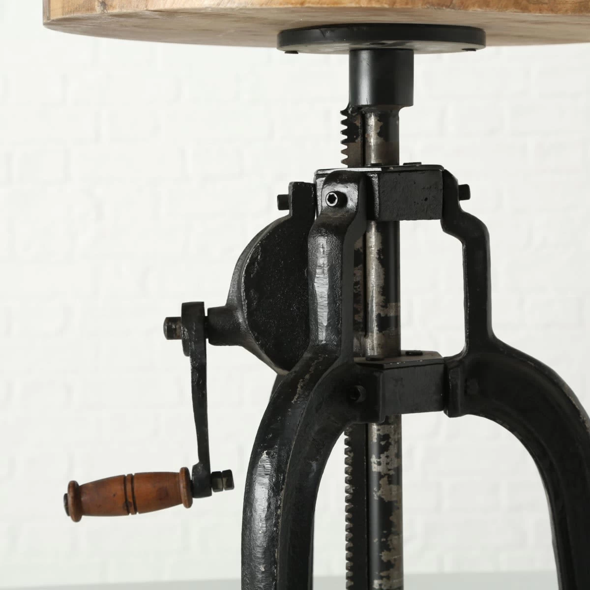 Beistelltisch Rustikal, Braun – Bild 3