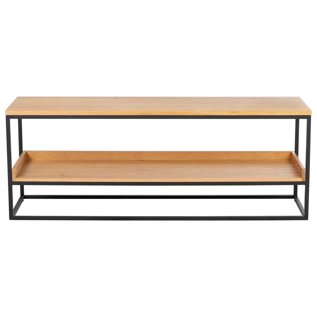 Lowboard Bergen, Natur/Schwarz