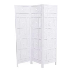 Paravent Orient, Weiß