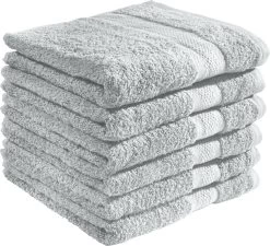 Handtuch 6er-Pack Chicago In Silber