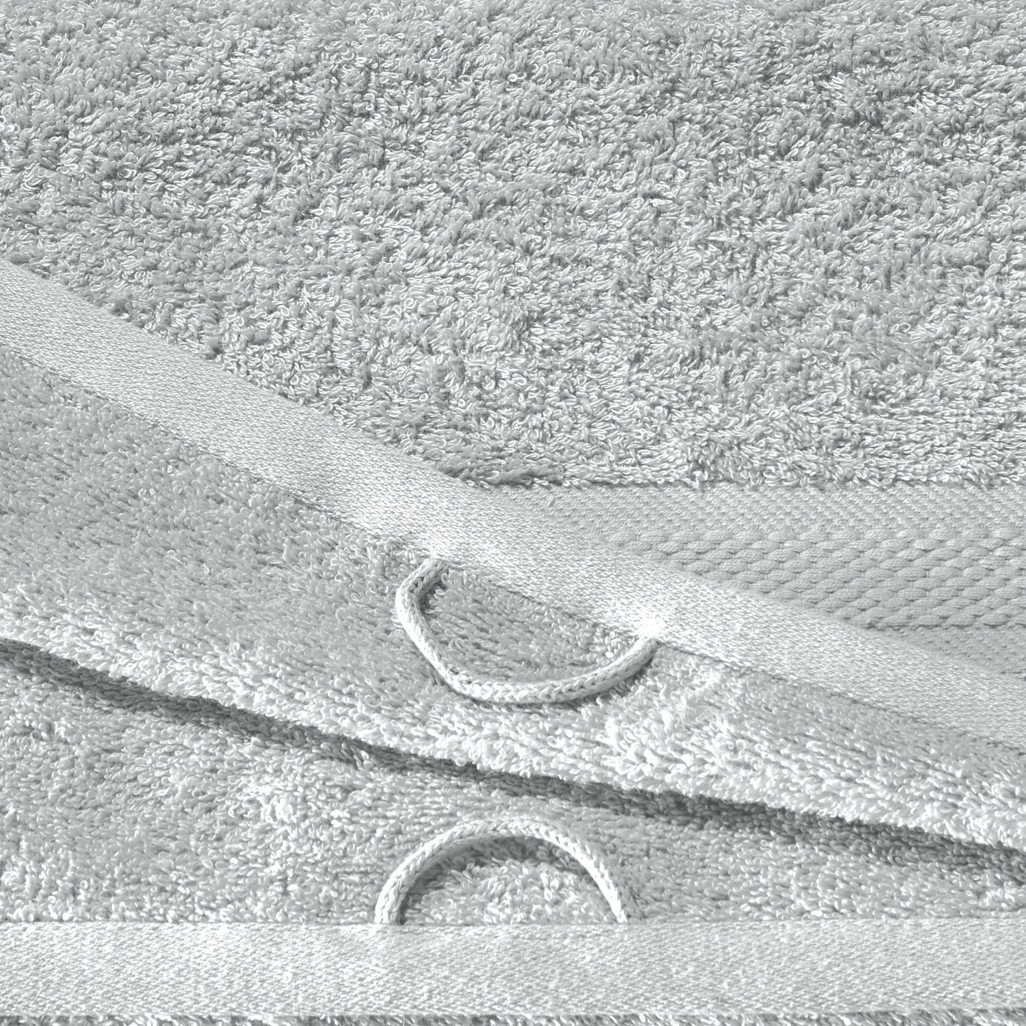 Handtuch 6er-Pack Chicago In Silber – Bild 5