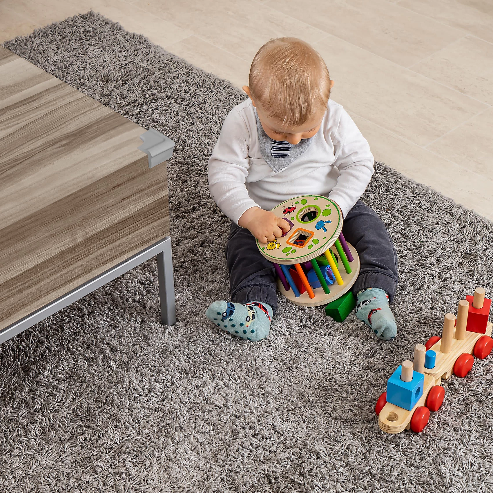 Reer Eckenschutz Soft, Grau – Bild 4