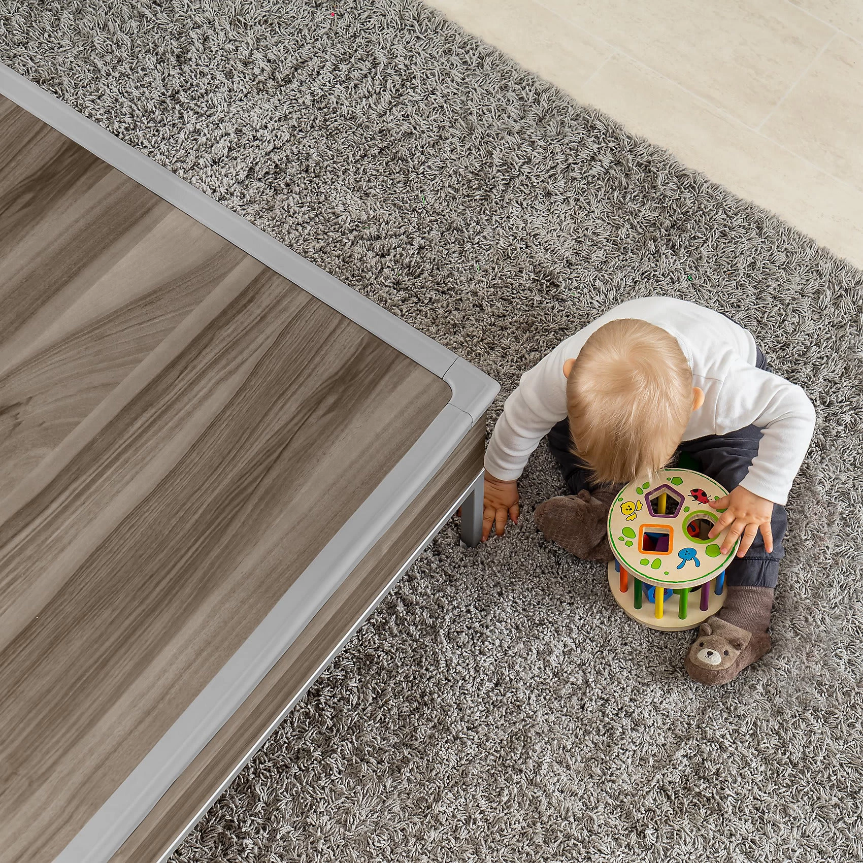 Reer Eckenschutz Soft, Grau – Bild 6