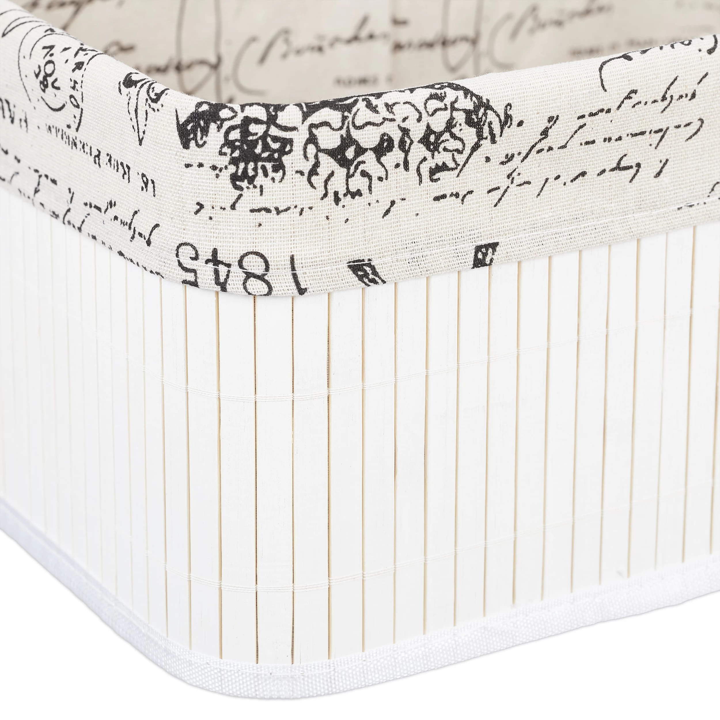 1 X Aufbewahrungskorb In Weiß – Bild 7