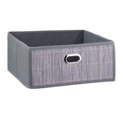 10 X Aufbewahrungskorb In Grau - (B)31 X (H)14 X (T)31 Cm