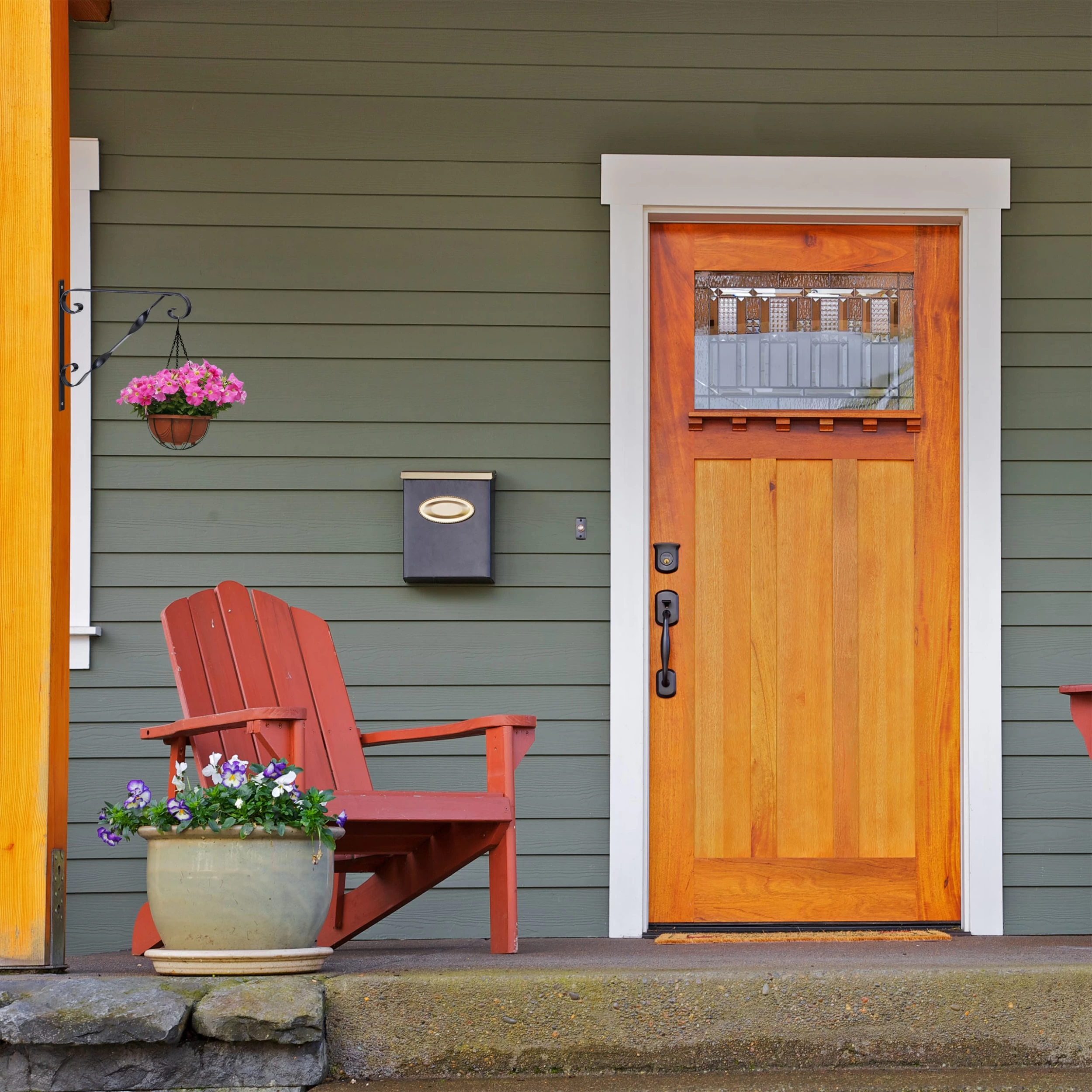 2 X Blumenampel-Halterung In Schwarz – Bild 2