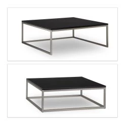 2x Couchtisch In Schwarz