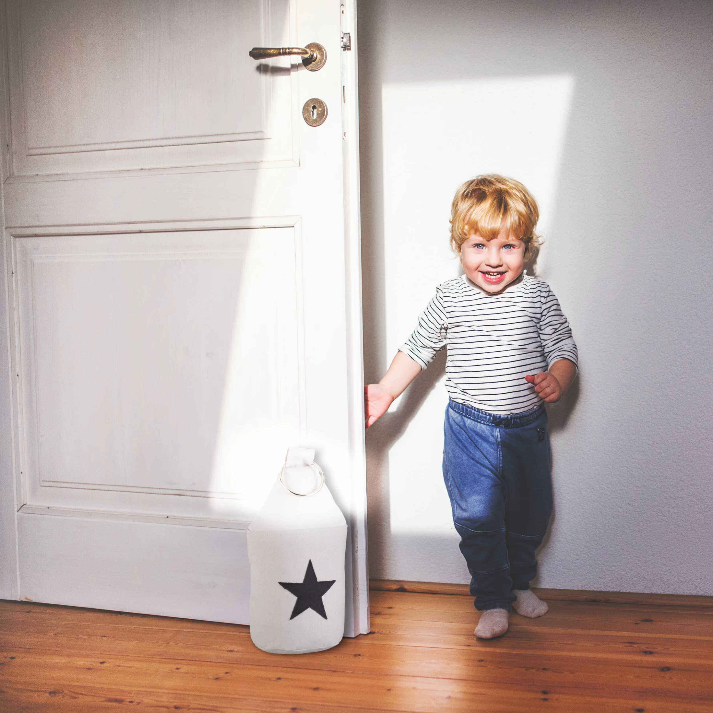 2x Türstopper In Grau – Bild 2