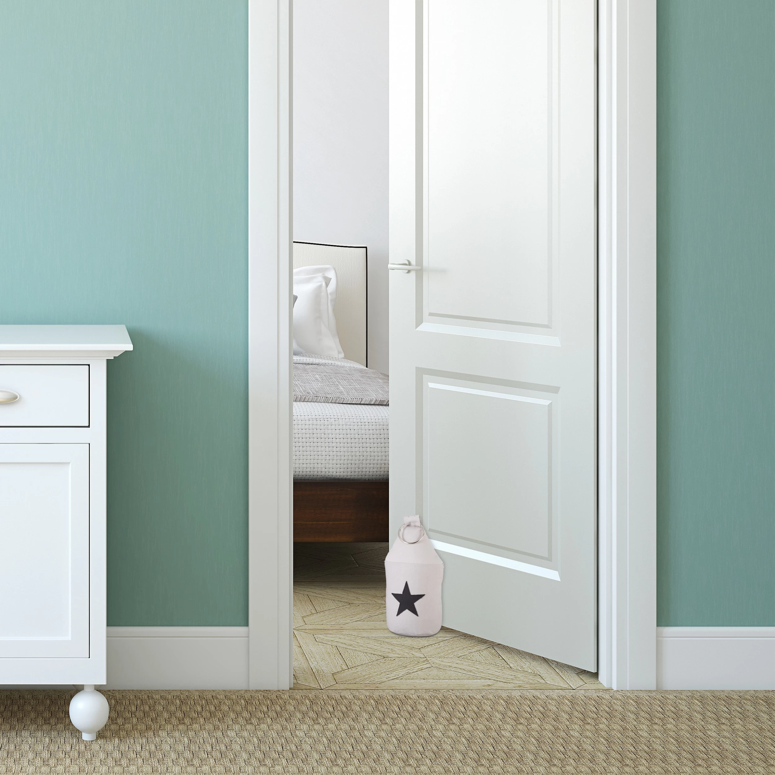 2x Türstopper In Grau – Bild 3