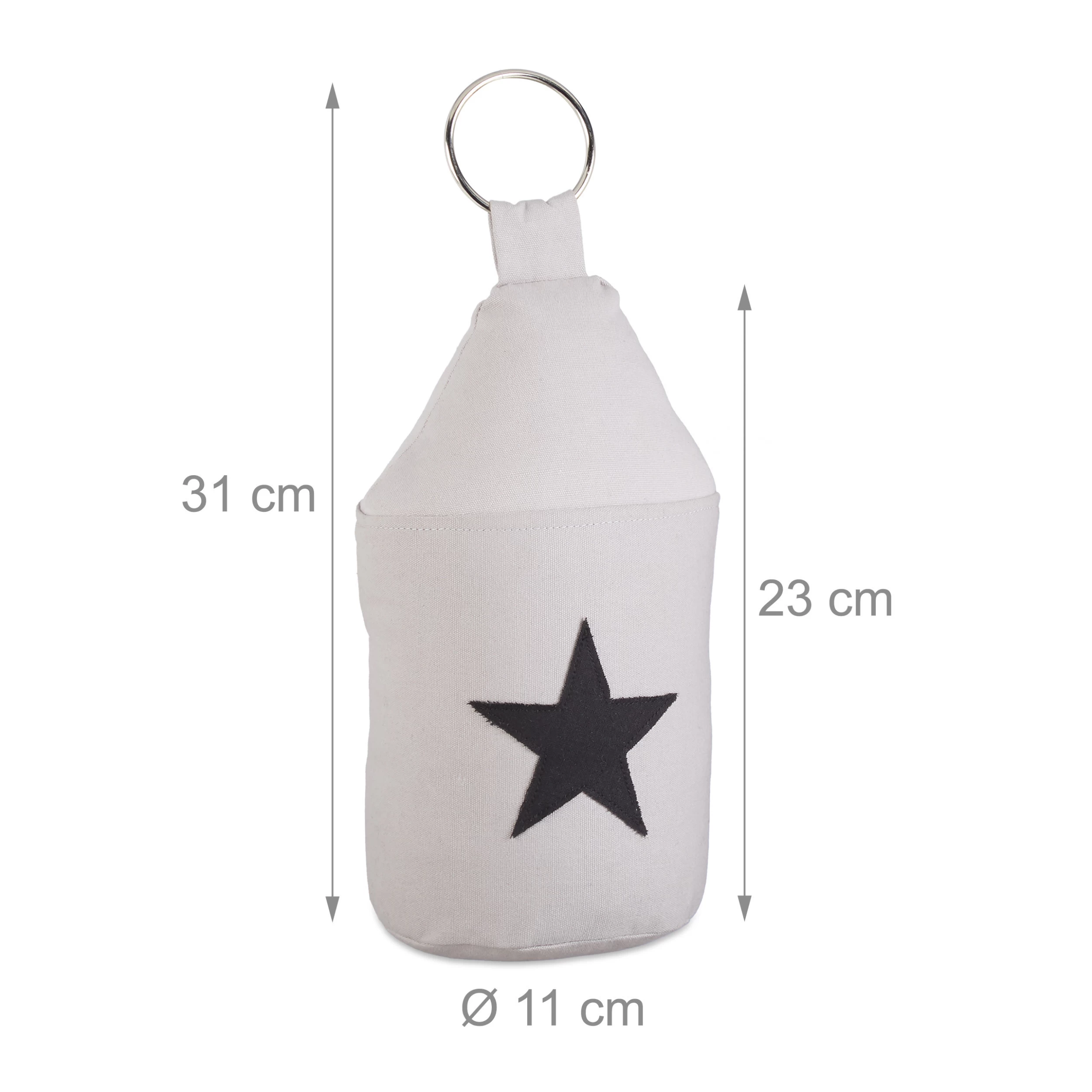 2x Türstopper In Grau – Bild 4