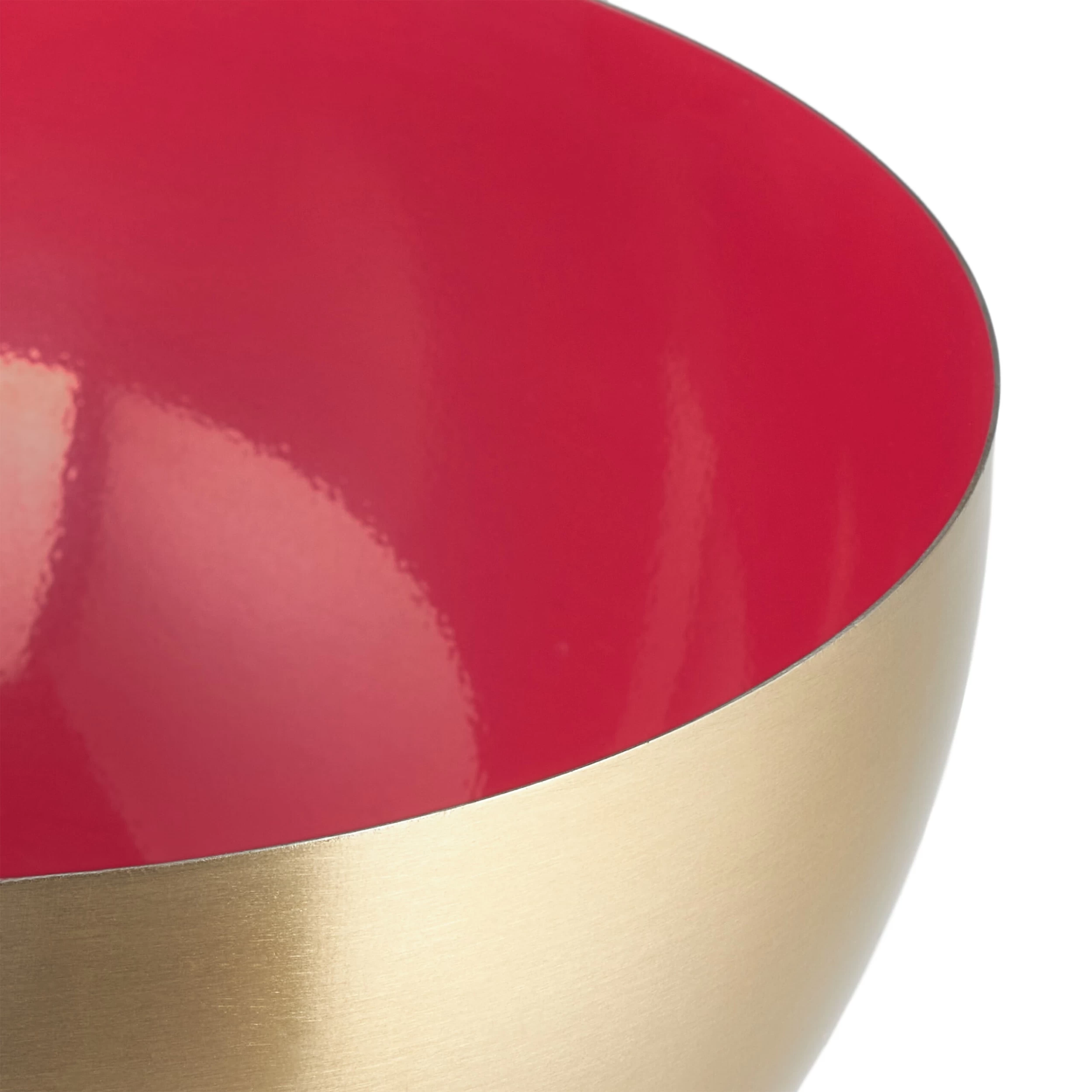 3 X Salatschüssel In Rot/ Gold - Ø 20 Cm – Bild 6