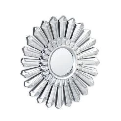 3x Dekospiegel In Silber - Ø 25 Cm