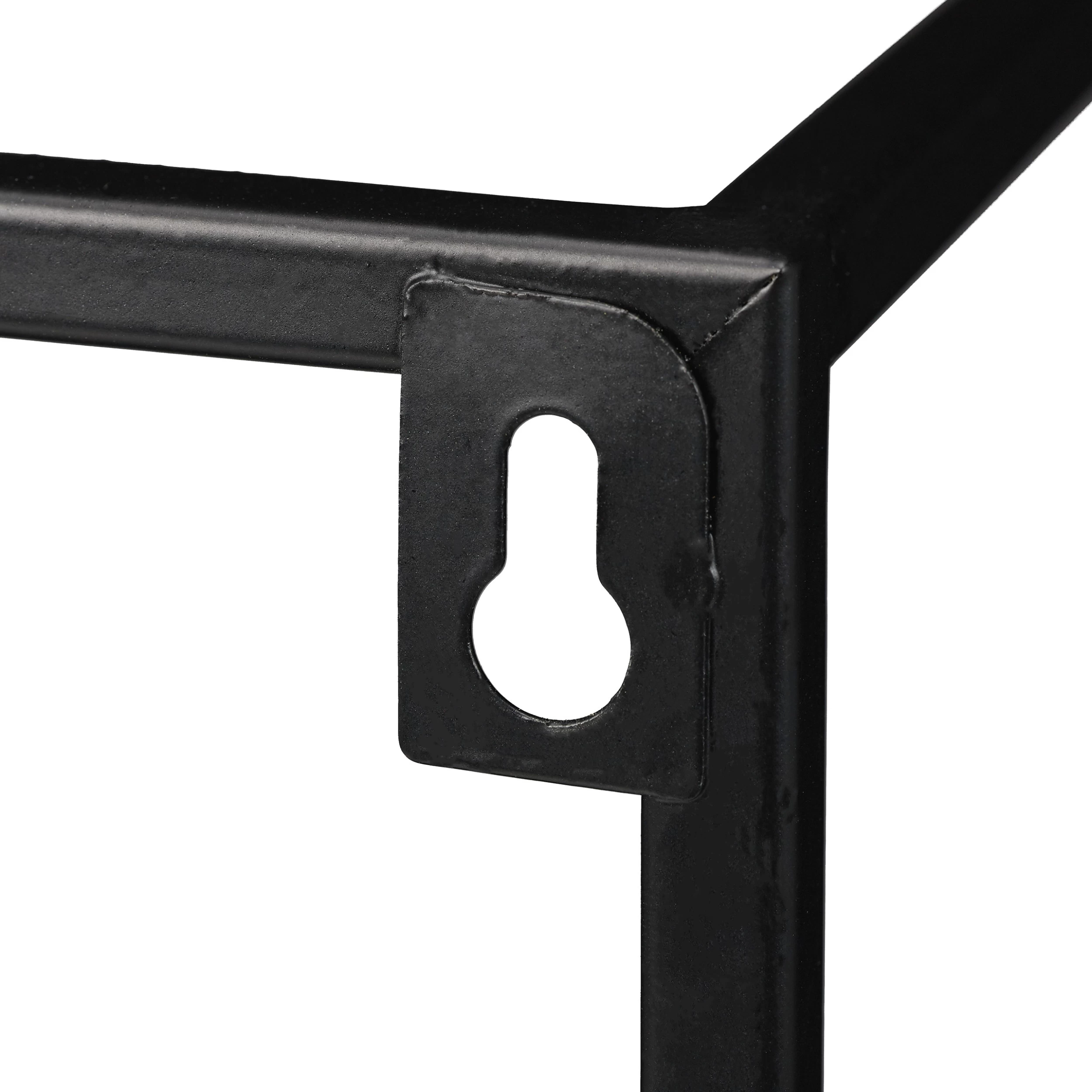 3x Wandregal In Schwarz - Verschiedene Größen – Bild 6