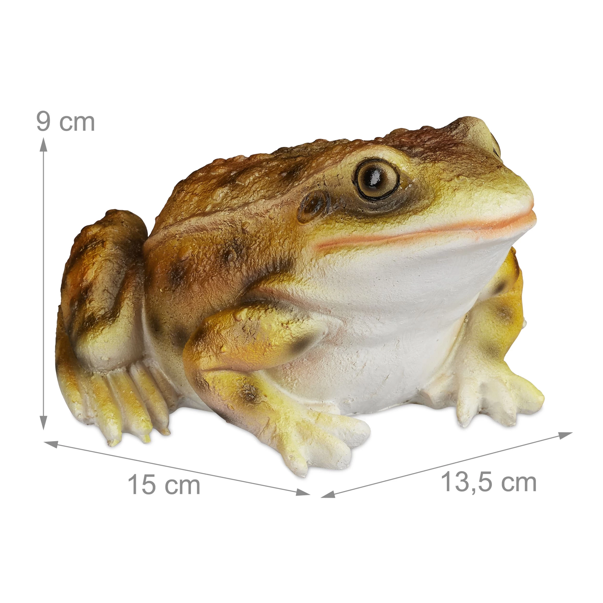 4x Froschfigur In Gelb – Bild 4