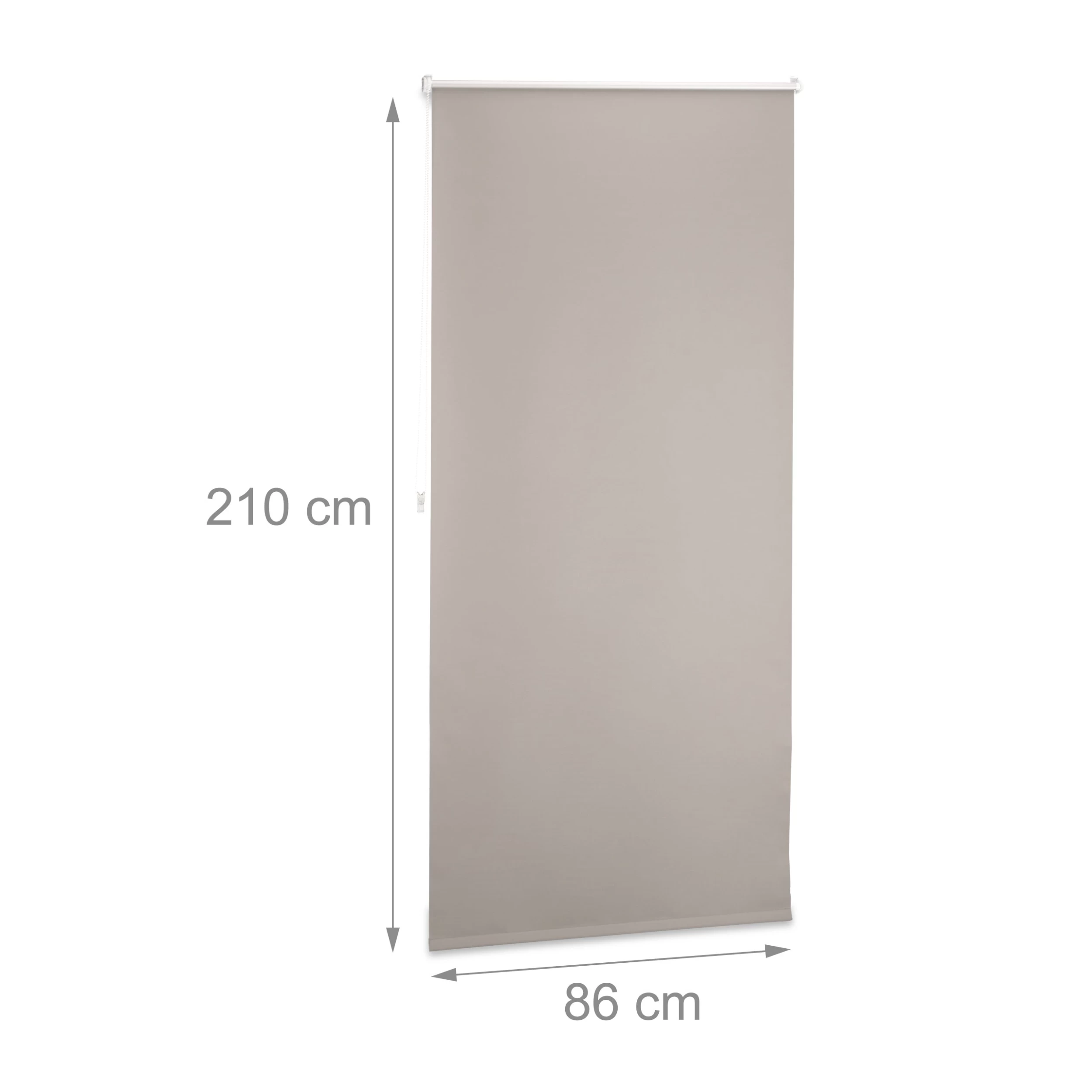 4x Thermorollo In Braun - (B)90 X (H)210 Cm – Bild 4