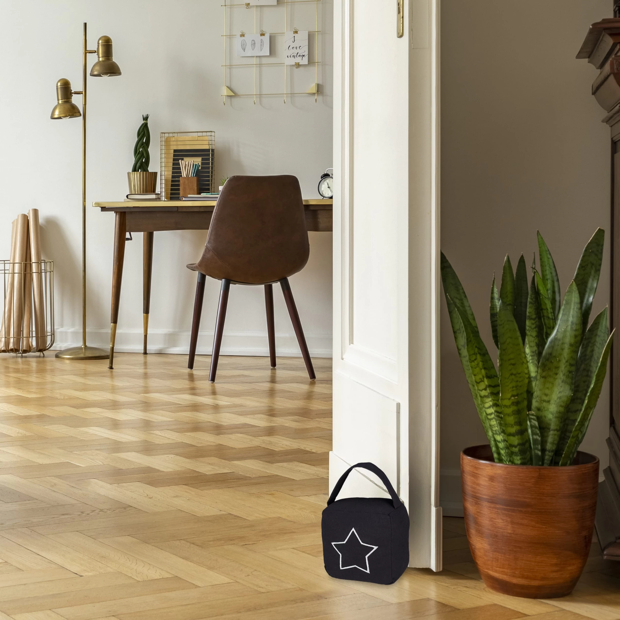 4x Türstopper "Sack" In Grau – Bild 3