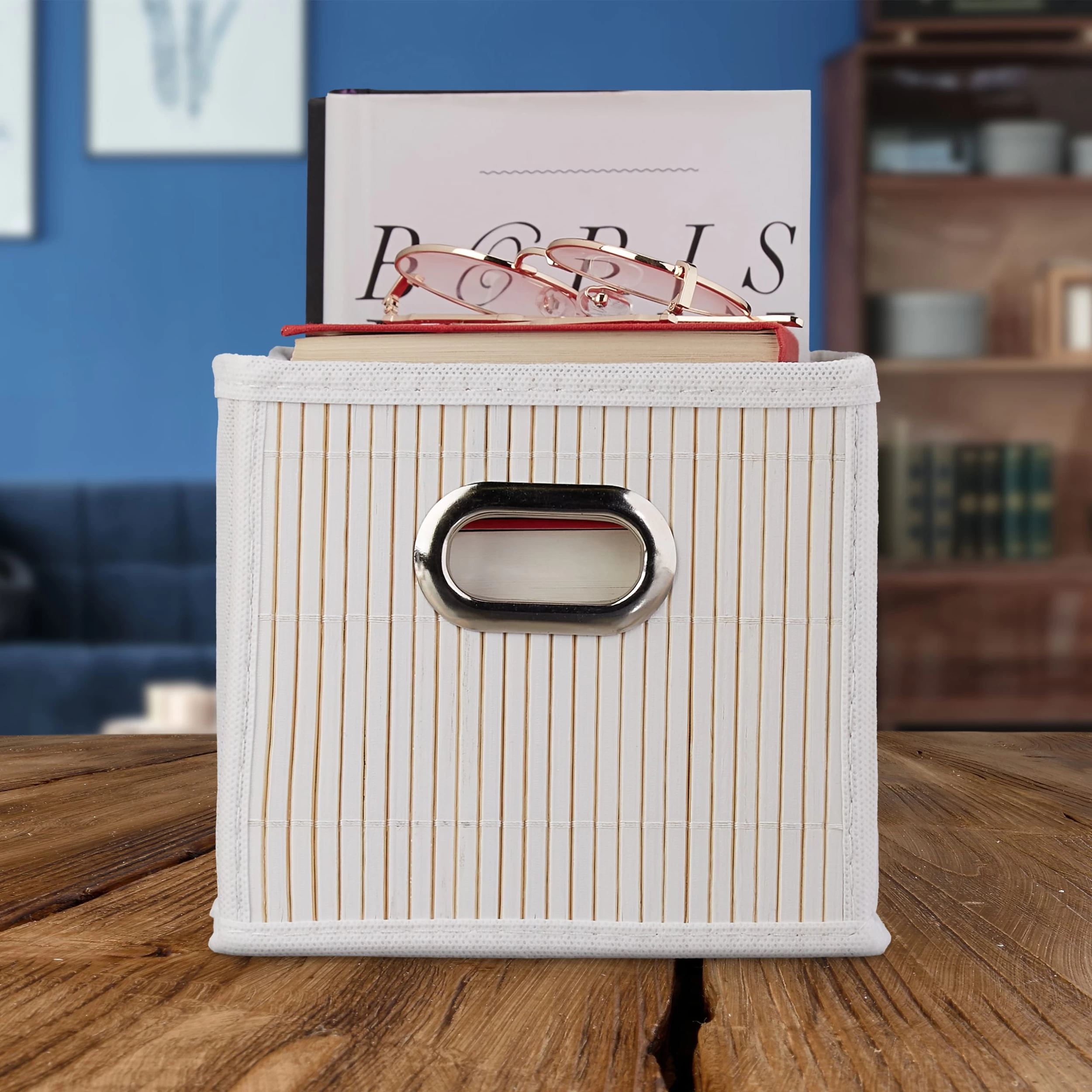 5x Aufbewahrungskorb In Weiß - (B)15 X (H)14 X (T)31 Cm – Bild 2