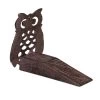 6 X Türstopper Eule In Braun