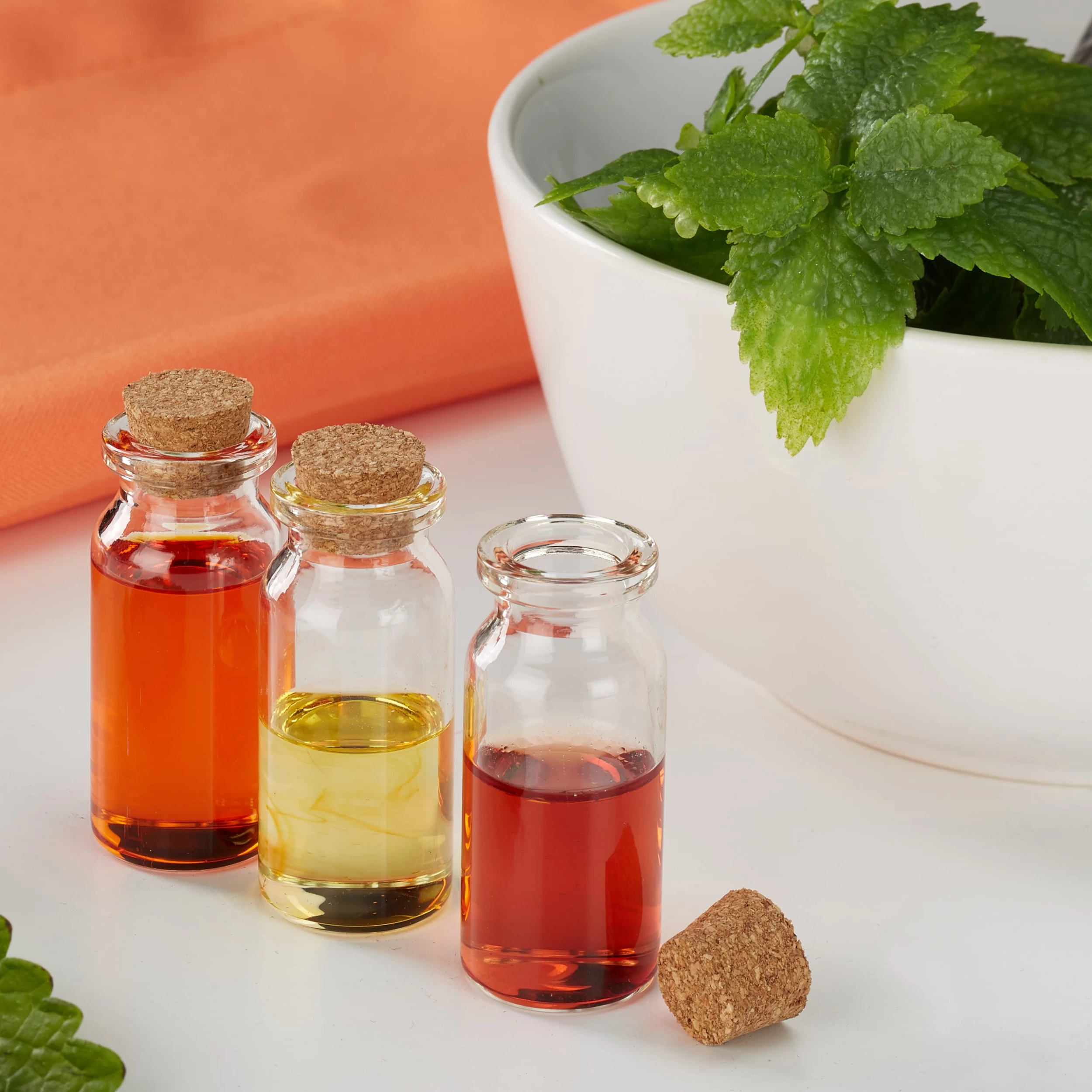 72 X Mini-Glasflaschen In Transparent – Bild 3