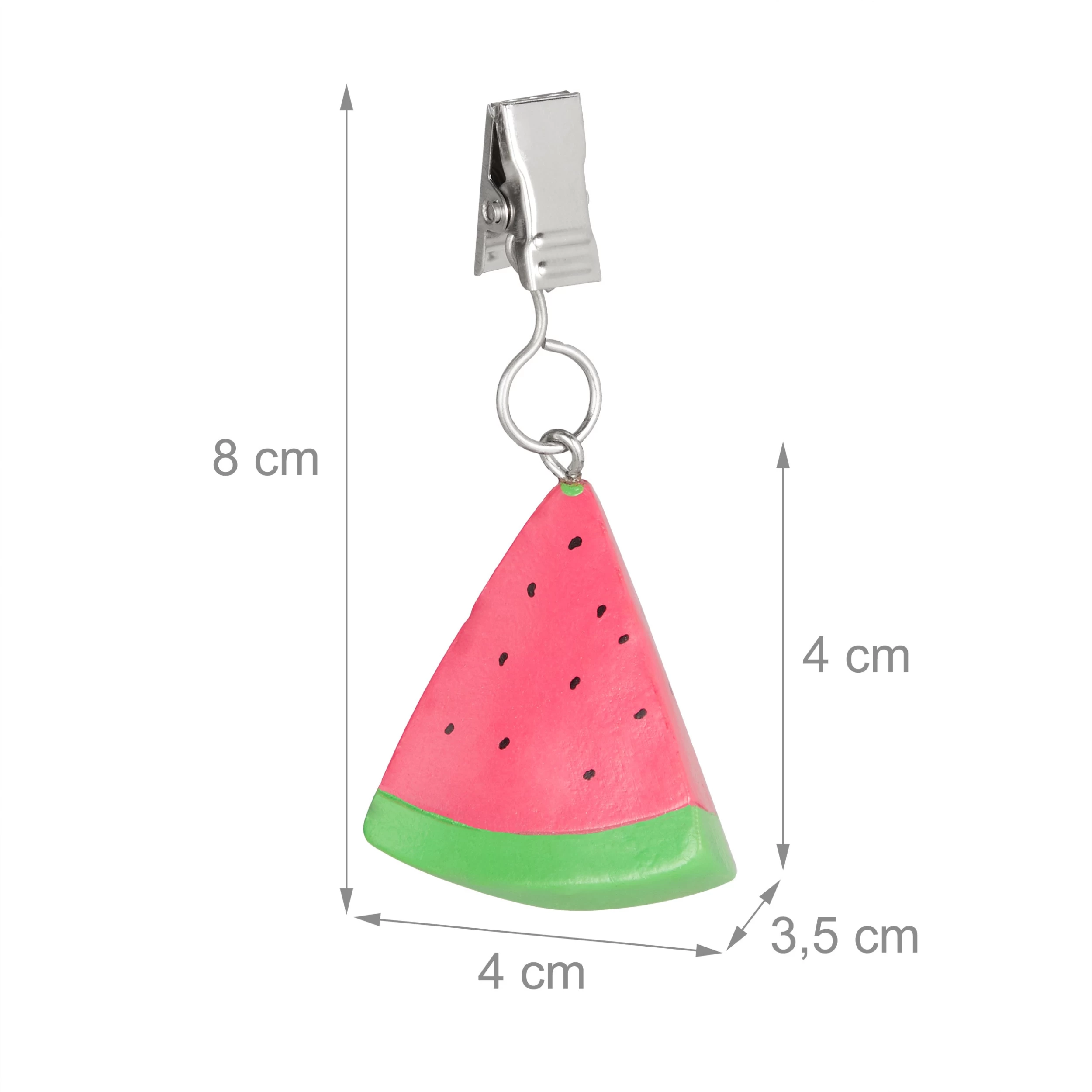 8x Tischdeckenbeschwerer "Melone" In Pink – Bild 4