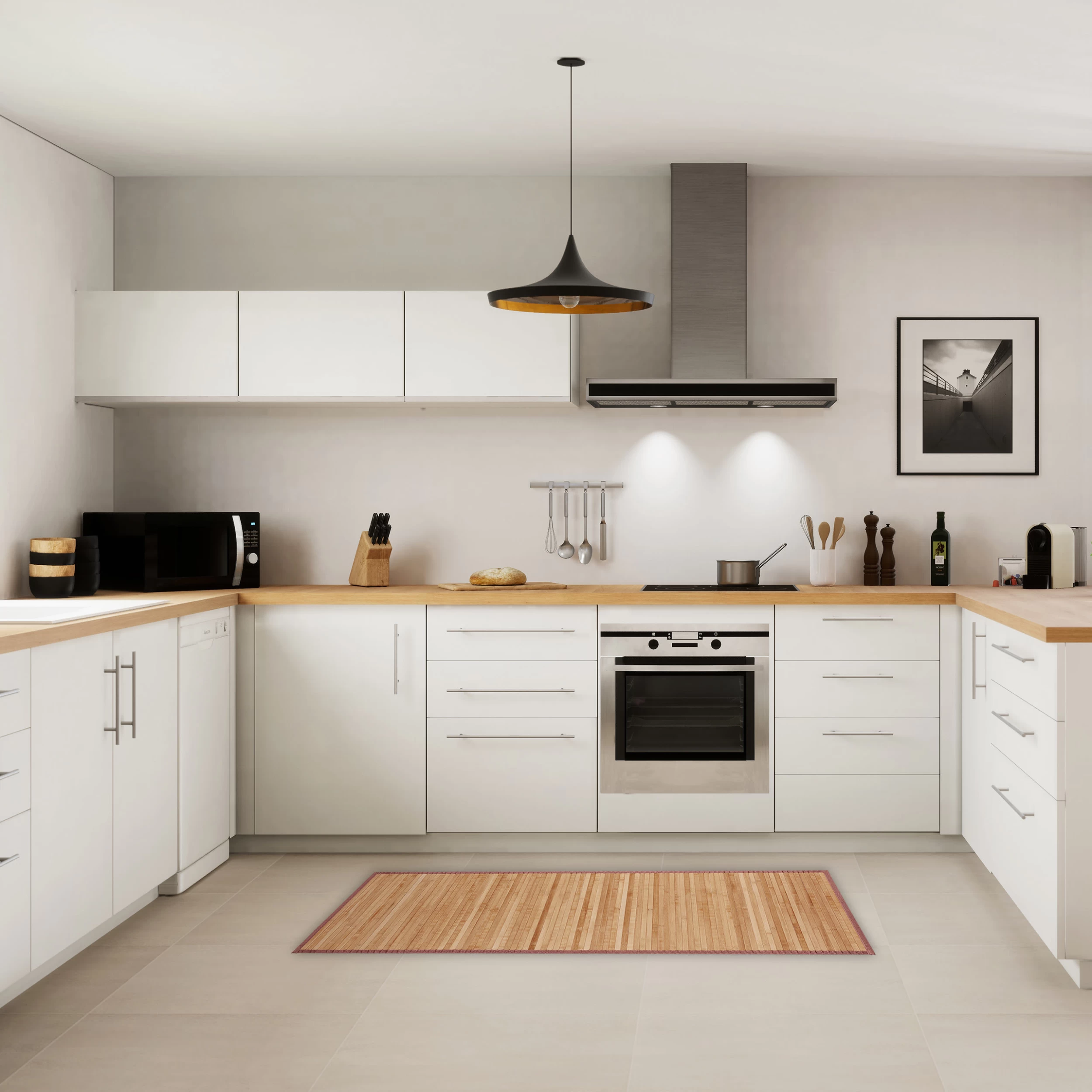 Bambusmatte In Natur - 53 X 152 Cm – Bild 5