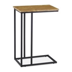 Beistelltisch Industrial In Braun/ Schwarz - (B)46 X (H)65,5 X (T)30 Cm