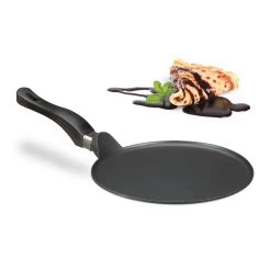 Crêpespfanne In Schwarz - Ø25 Cm