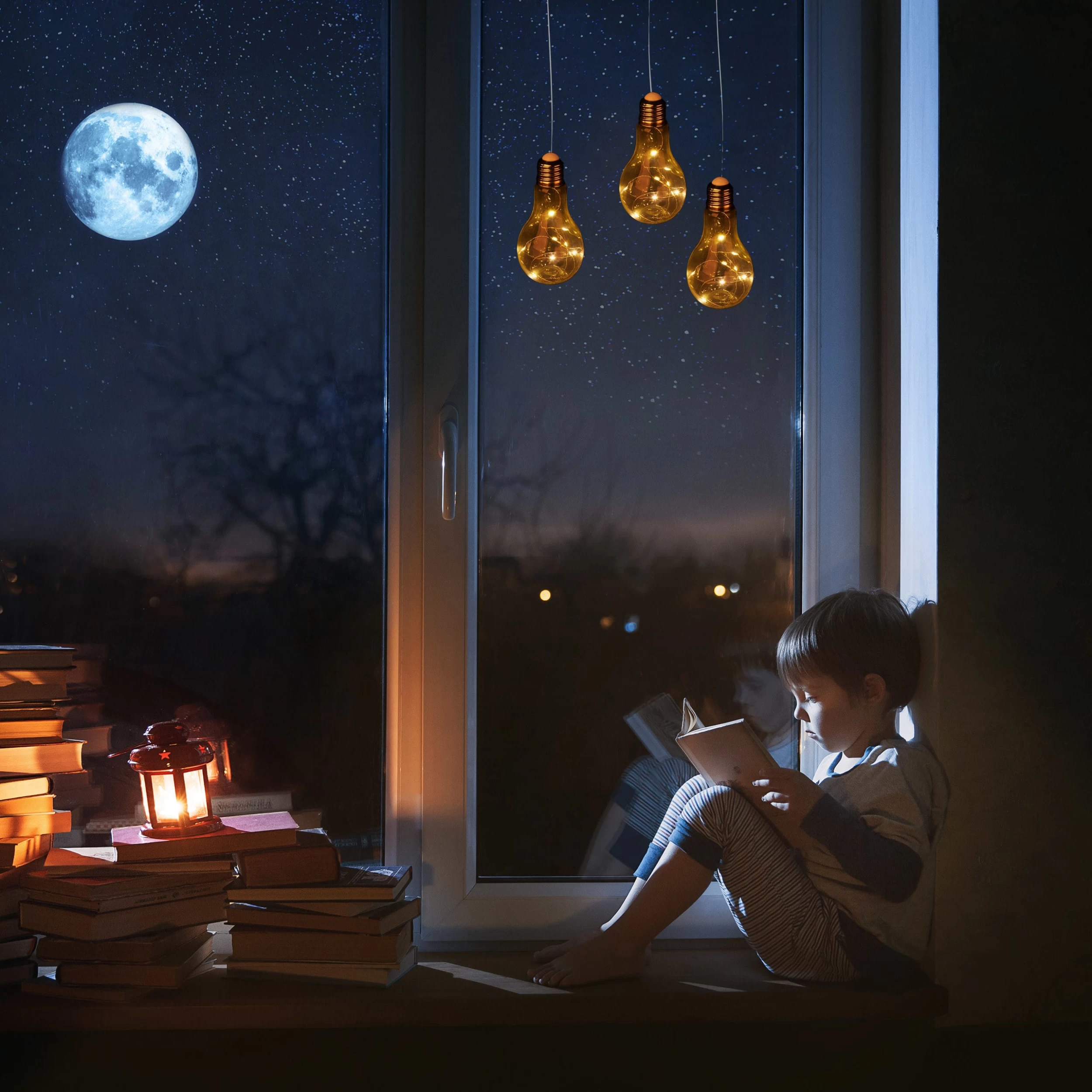 Deko Glühbirne In Transparent – Bild 2