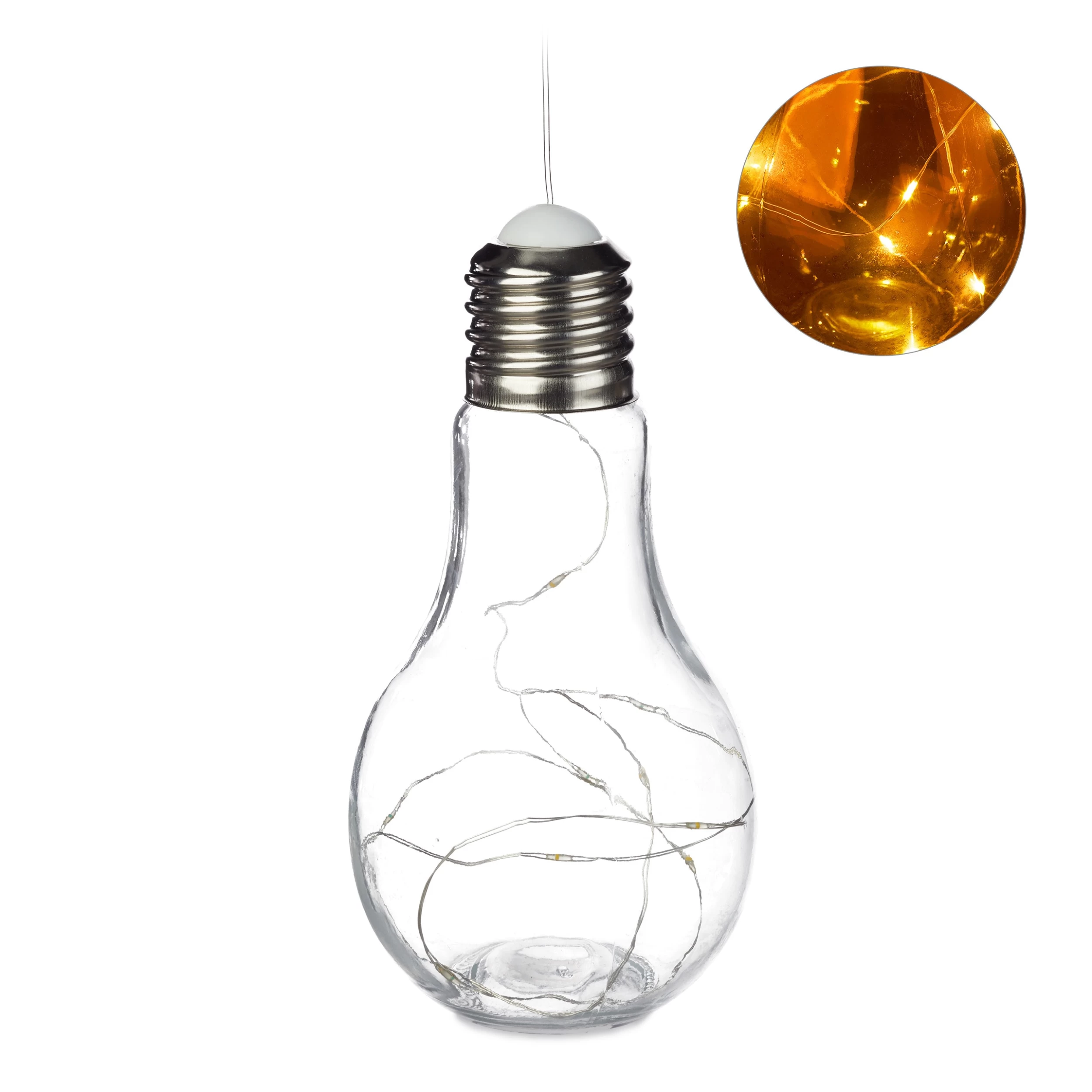 Deko Glühbirne In Transparent – Bild 3
