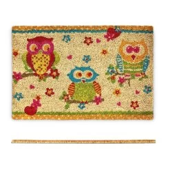 Fußmatte Eulen In Bunt - (B)60 X (T)40 Cm