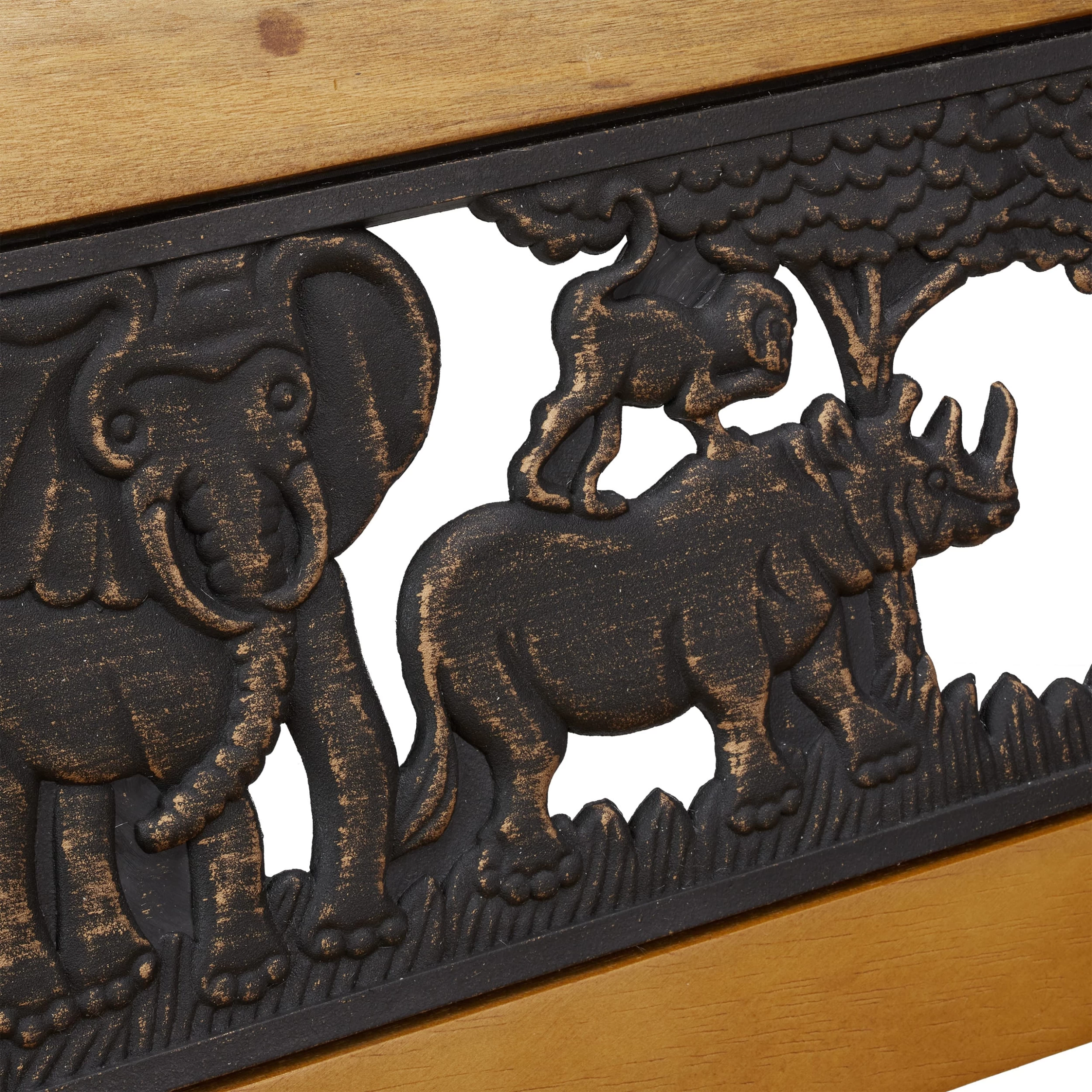 Gartenbank Kinder In Natur - (B)83 X (H)120 X (T)37 Cm – Bild 5