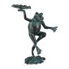 Gartenfigur Frosch In Grün